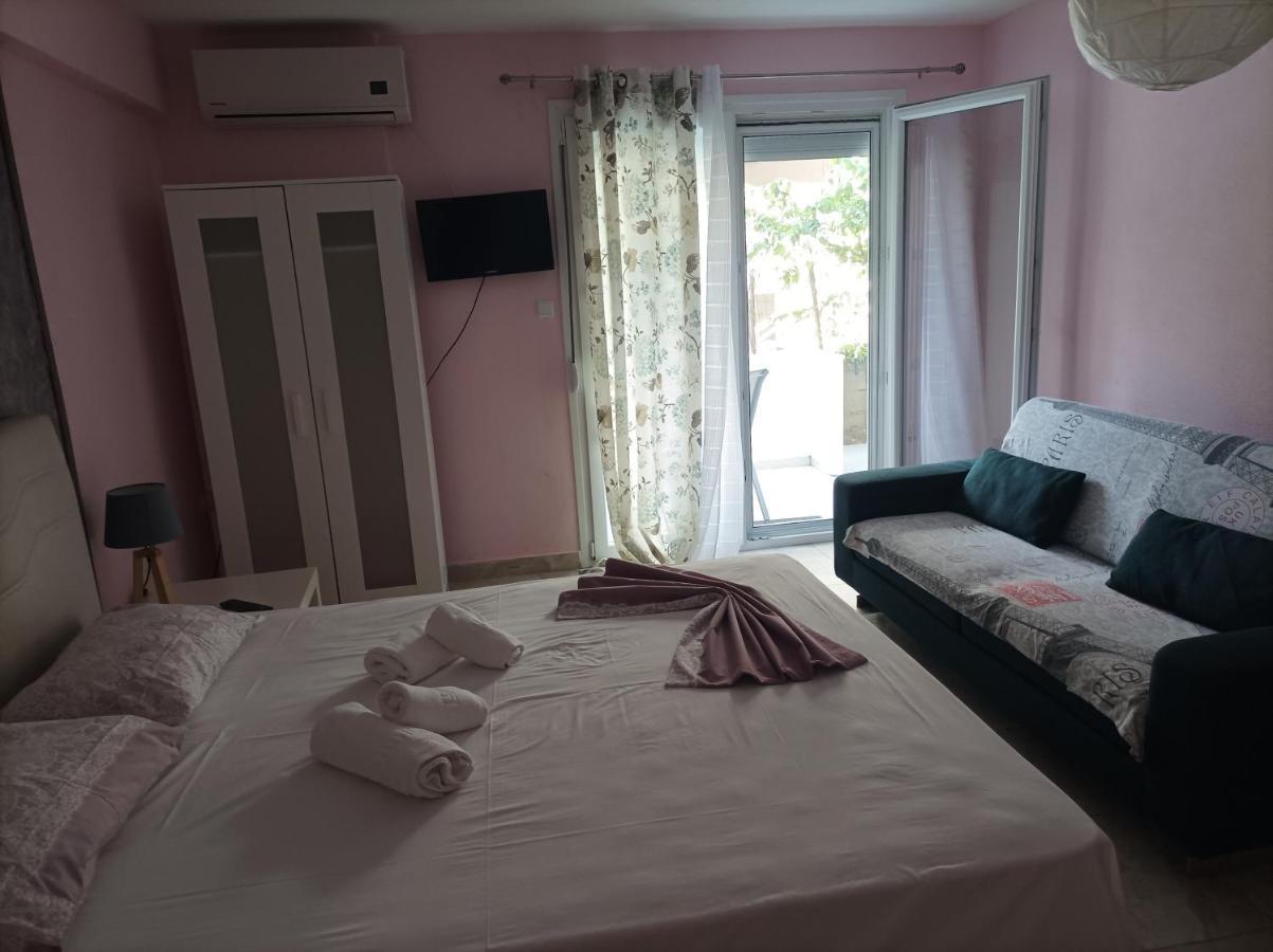 Dimitra Apartments Keramotí Buitenkant foto
