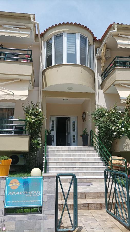 Dimitra Apartments Keramotí Buitenkant foto